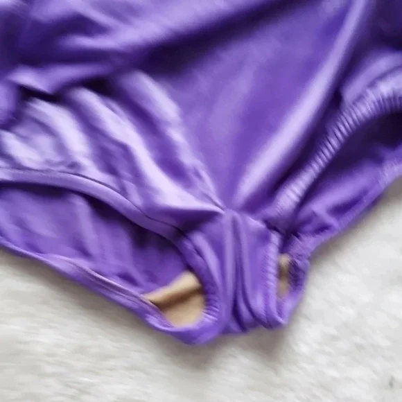Vintage‎ Deadstock Ceeb Purple Two Piece Swimsuit NWT Bikinis